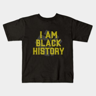 Black History/ Strong Black Hand Kids T-Shirt